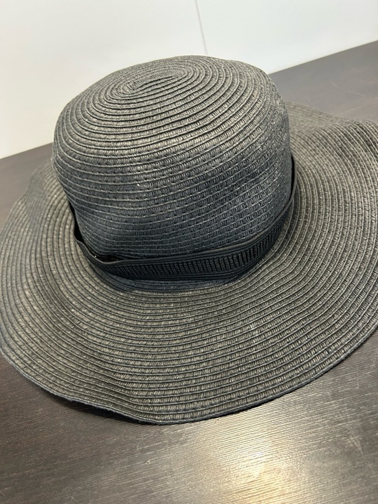 Madewell Packable Mesa Straw Hat Black - Picture 6 of 10